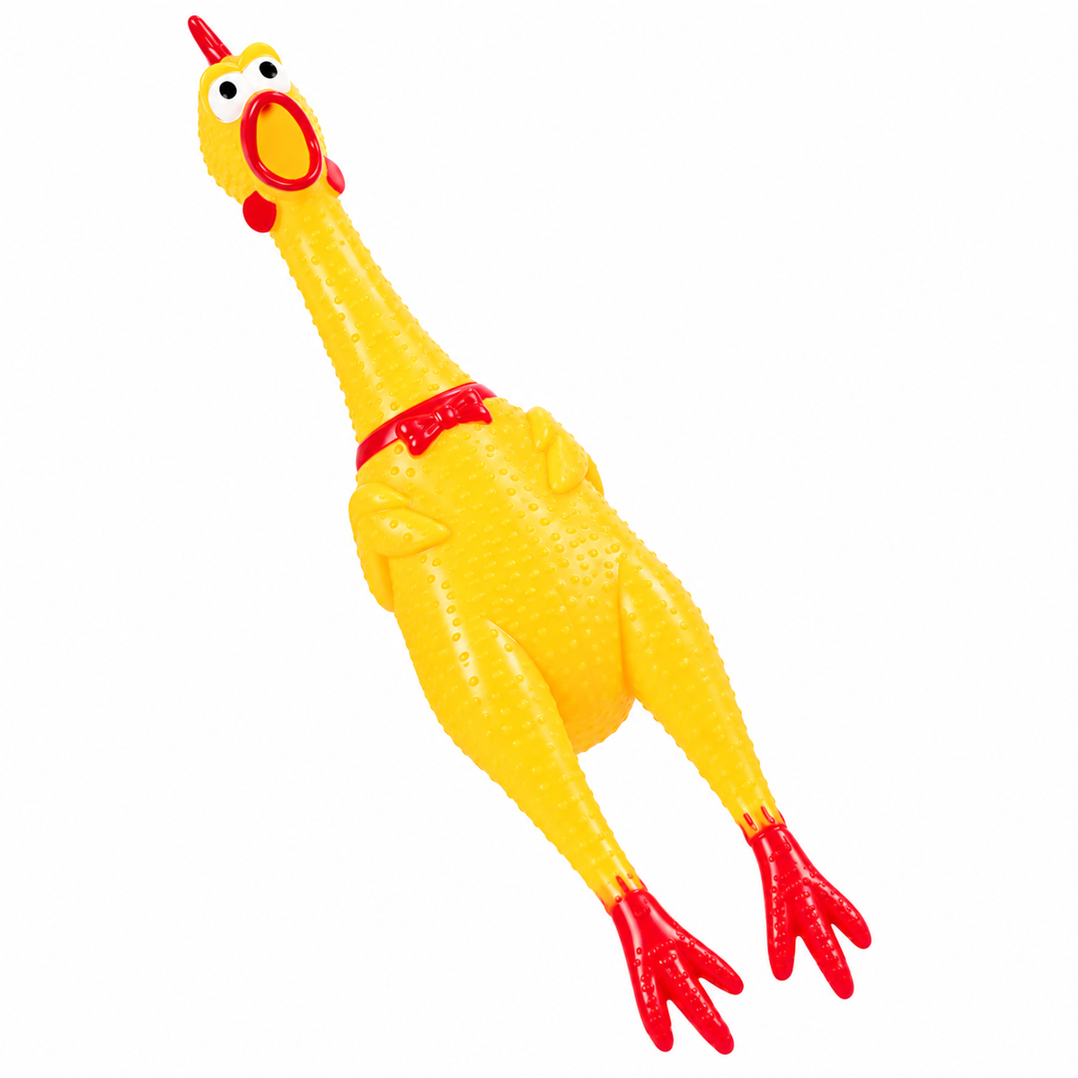 Funny Squeaky Chicken Dog Toy – Interactive Chew & Squeak Toy 🐔🐾