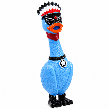 Funny Squeaky Chicken Dog Toy – Interactive Chew & Squeak Toy 🐔🐾