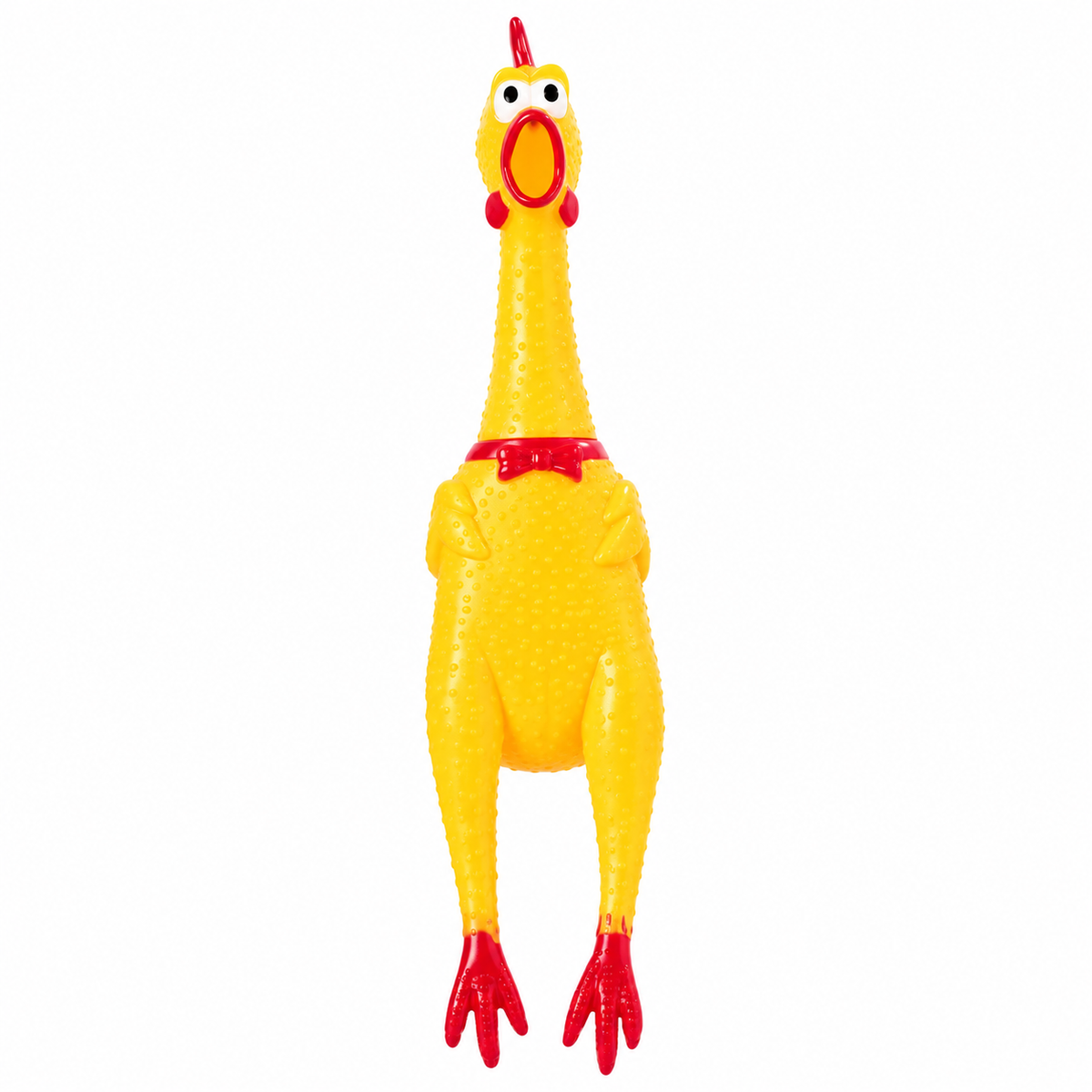 Funny Squeaky Chicken Dog Toy – Interactive Chew & Squeak Toy 🐔🐾