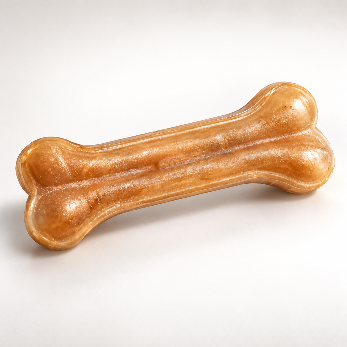 Chew bones made from natural buffalo hide for dogs – A durable chew product that helps protect dental health